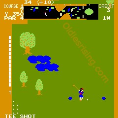 une photo d'Ã©cran de Tournament Pro Golf sur Arcade